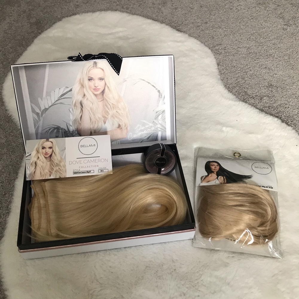Bellami Dove Cameron 180g 20” Golden Blonde
